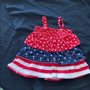 Infants patriotic dress